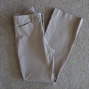 Old Navy High-Waisted Pixie Flare Pants, Khaki, 6P